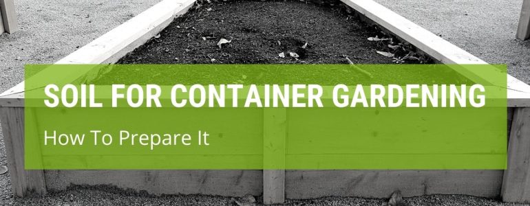 How To Prepare Soil For Container Gardening?